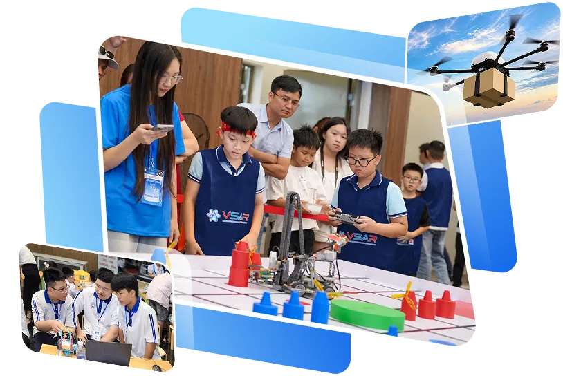 Ảnh cuộc thi STEM AI Robotics